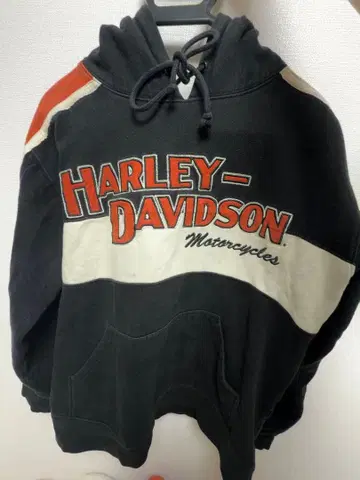 Harley-Davidson 후드 부착 후드티 M 구제 의류