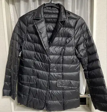 블랙 다운 자켓 블레이저 타입