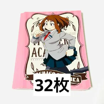 나의 히어로 아카데미아 히어로 빵 페어 엽서 우라라카 오챠코