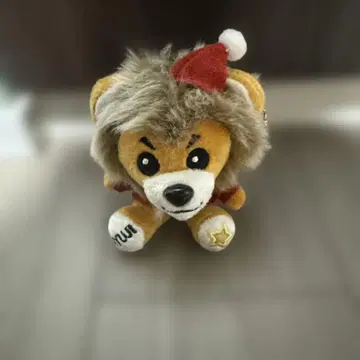 산타 모자 라이온 봉제 인형 이마이치 류지