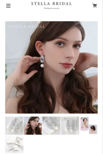 STELLA BRIDAL 웨딩 귀걸이