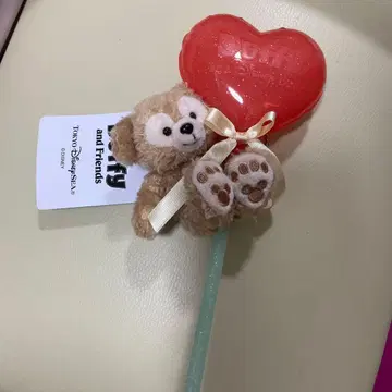 더피 키링 하트 스틱 택 포함