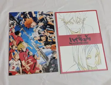 극장판 하이큐!! 쓰레기장의 결전 팜플렛 입장객 특전 원화