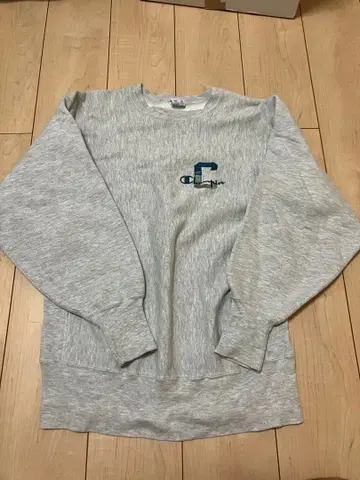 90s Champion Reverse Weave 그레이 맨투맨