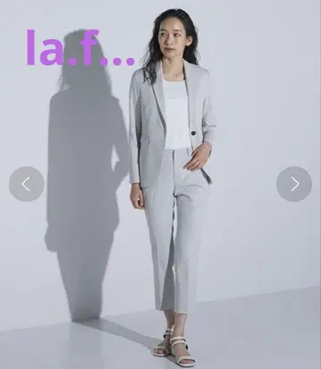 [ 새상품급 ] la.f - 쉘 링 드라이 옥스 테일러드 자켓