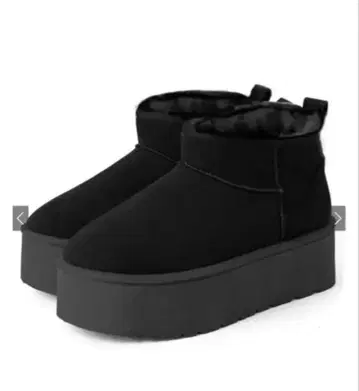 GRL 통굽 어그 부츠 M 사이즈 블랙