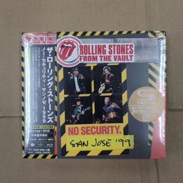 미개봉/롤링 스톤즈/노 시큐리티 - 산호세 1999/