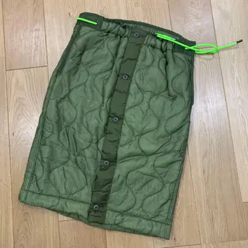 catta 카타 m65 퀼트 라이너 스커트 카키 STRATO