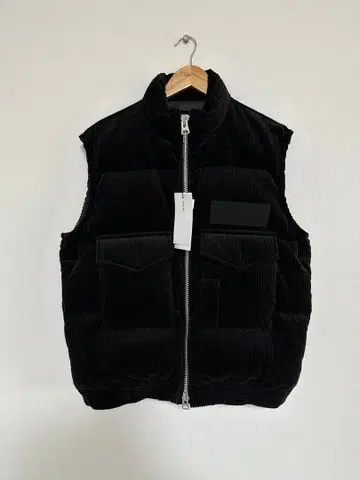 24AW sacai 코듀로이 퍼퍼 베스트