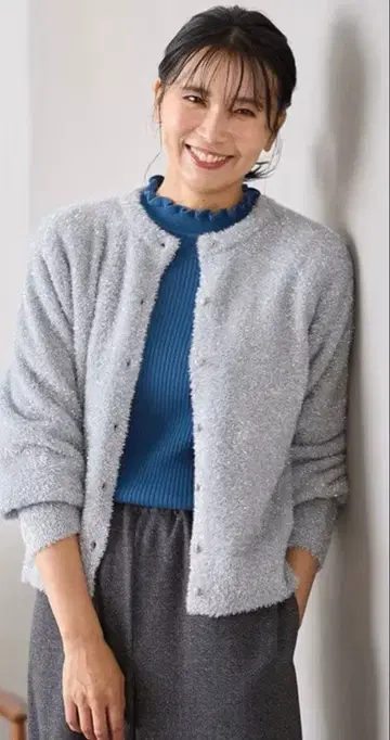 택 포함 새상품 anyfam 샤이니 니트 가디건 4