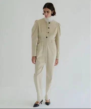 CLANE 코듀로이 베이지 살로펫