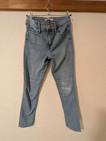 리바이스 311 쉐이핑 스키니 데님 28 라이트 블루