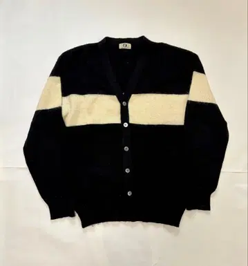 GOOD ENOUGH 모헤어 가디건 후지와라 히로시 FRAGMENT 블랙