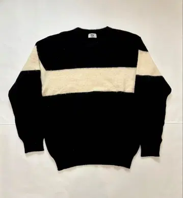 GOOD ENOUGH 니트 초기 후지와라 히로시 모헤어 프라그먼트 블랙