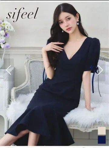 JEWELS sifeel 트위드 머메이드 드레스 M