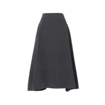 MADISON BLUE 블랙 플레어 스커트