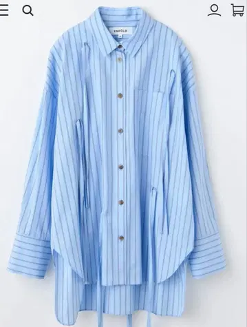 엔폴드 리본 셔츠