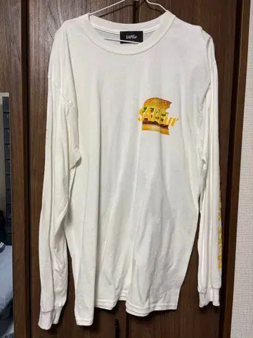 SAPEur 햄버거 롱 슬리브 맥도날드 패러디
