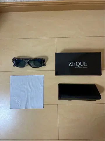 ZEQUE 셰이드 건메탈 이즈 블루