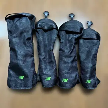 New Balance 골프헤드커버 4세트 블랙