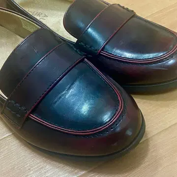 새상품급 NATURALIZER 나추라라이저 로퍼 와인 24.5cm