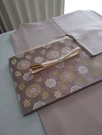 니시진 비단 본가 카노 길상 문 후쿠로 오비