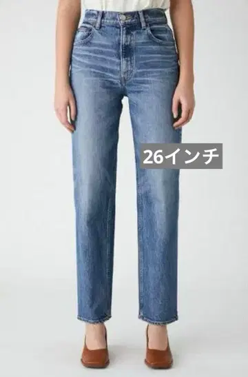 MOUSSY 스트레이트 데님 26인치