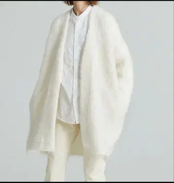 ATON 에이톤 모헤어 샤기 오버사이즈 가디건