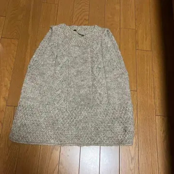 니트 베스트 인기 손뜨개질풍