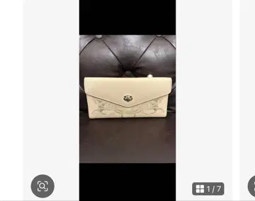 오타니 류지 카타리나 자수 지갑 화이트 베이지 오타니 류지 지갑