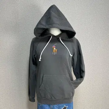 초레어 QR 택 폴로 랄프로렌 후드티 빅 포니 센터 포니