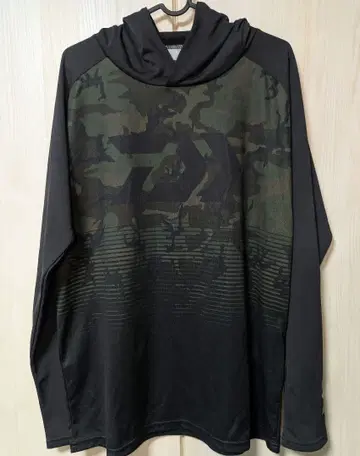 다이와 스트레치 후드티 낚시 의류 카모플라쥬 카모 무늬 XL