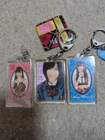 AKB48 아크릴 키링 3개 세트