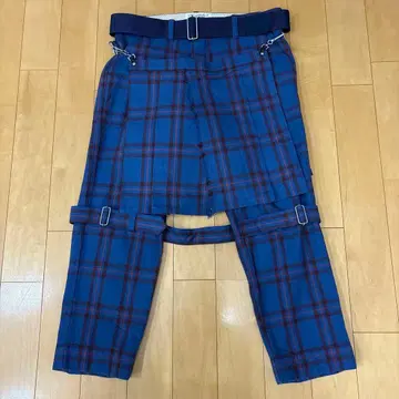 PEEL&LIFT 엘리엇 타탄 본지티 팬츠 트라우저스