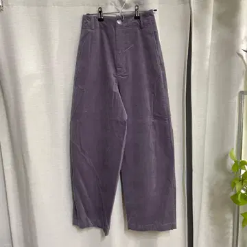 [ 즉시 구매 가능 ] 톤 다운 퍼플 코듀로이 팬츠