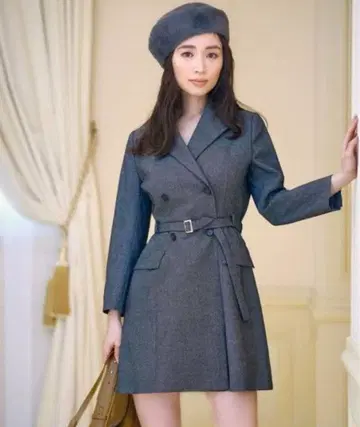 snidel 자켓 미니 원피스