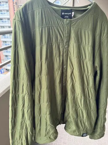 snow peak relume 별주품 L 사이즈 다운 가디건