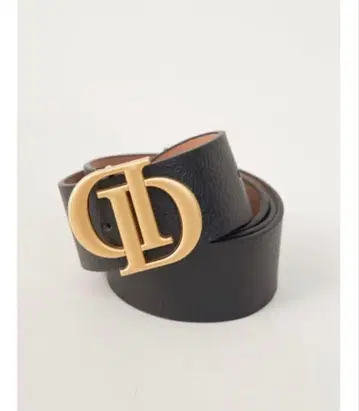 Darich D 모티브 가죽 벨트