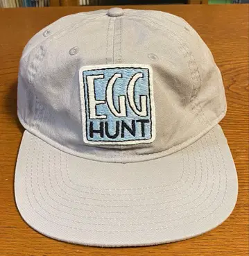EGG HUNT 캡 그레이