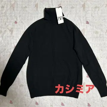 ZARA 택 포함 캐시미어 스웨터 터틀넥 S사이즈