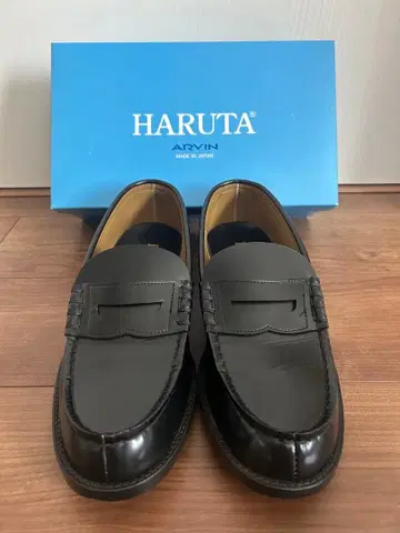 HARUTA 로퍼 6550 ARVIN 27.5 블랙