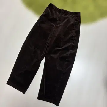 유니클로 코듀로이 커브 팬츠 다크 브라운 M 사이즈