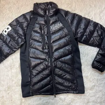 갓차 골프 남성용 다운 자켓 L 블랙 수납 봉투 포함