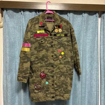 ZARA 카모플라쥬 밀리터리 자켓 S 사이즈