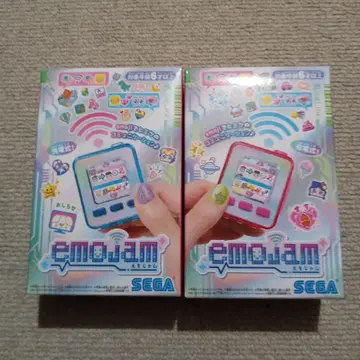 SEGA emojam 파랑 빨간색 2개 세트