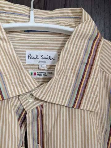 Paul Smith 스트라이프 패턴 긴팔 셔츠 L