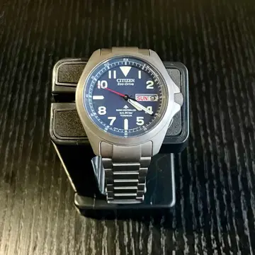 CITIZEN PROMASTER LAND AT6080-53L 네이비