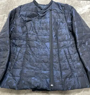 카모플라쥬 패턴 다운 자켓