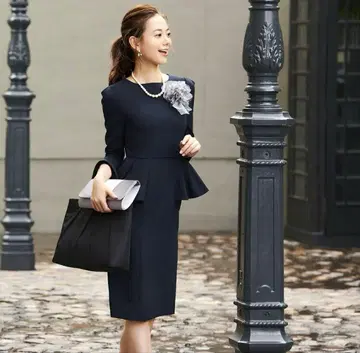 세레모니 원피스 네이비 관혼상제 졸업식, 입학식 학교 행사