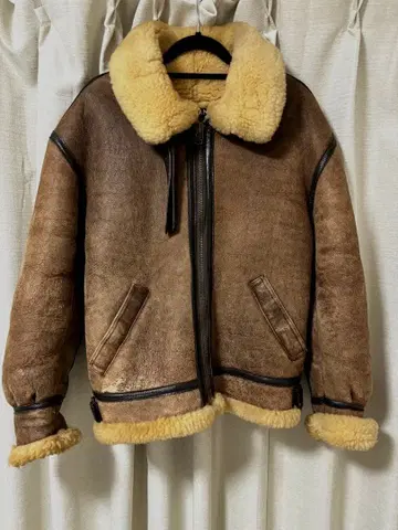 가죽 플라이트 자켓 남성용!!